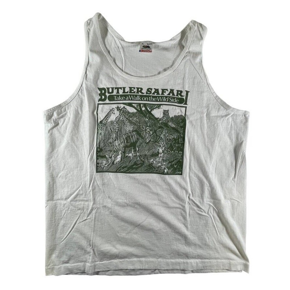 Vintage 1990s Butler University Safari tank top men's XL Butler Safari